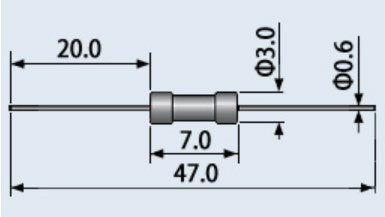 电阻 2.7 kΩ 0.25 W±1%